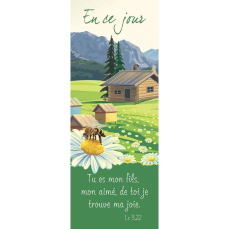 Signet 15 X 5.5 Cm Countryside + Verset Biblique