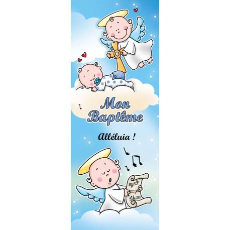 Bladwijzer 15 X 5.5 Cm Baptism Angelic + Bijbelse Vers 
