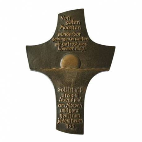 Croix Murale Bronze 18 Cm Von Guten Mächten