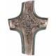 Croix Murale Bronze 19 X 14 Cm