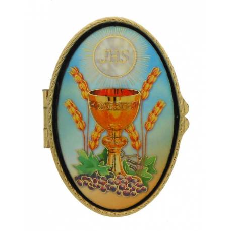 Pillendoosje - Kommunie - Mozaiek - Ov 70 X 45 mm 