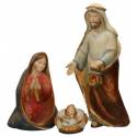 Houtsnijwerk H Familie 50 Cm Goud - Antiek 