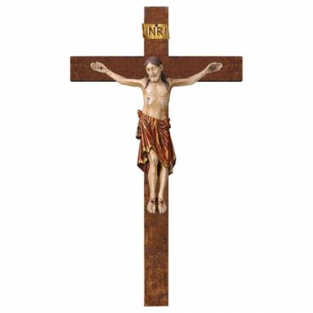 Croix Murale 58 Cm Antique