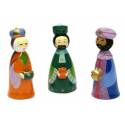 Les rois mages / crêche 9 cm + Boite