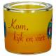 Verre+Chauffe-Plats 6 X 6.5 Cm 1Iere Communion