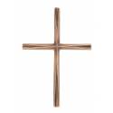 Croix Murale 13 X 19 Cm Bronze