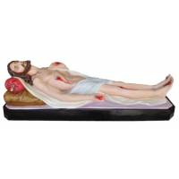 Statue du Christ gissant 50 cm ( 15 X 45 ) en résine