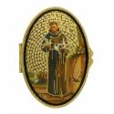 Pillendoosje - H Franciscus - Mozaiek - Ov70 X 45 mm 