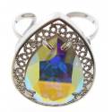 Ring Swarovsky Wit Irise 