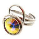 Bague Swarovsky Blanc Irise