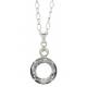 Parure Anneau Swarovsky Gris