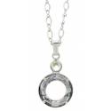Parure Anneau Swarovsky Gris