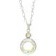 Sieraad Ring Swarovsky Wit Irise 