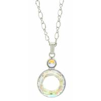 Parure Anneau Swarovsky Blanc Irise