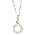 Parure Anneau Swarovsky Blanc Irise