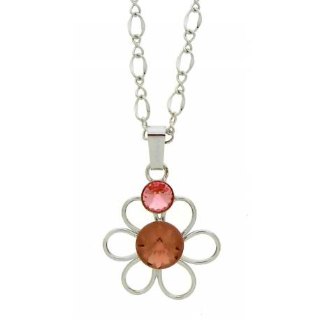 Parure Swarovsky Rose