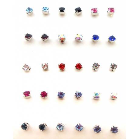 Oorringen Swarovsky 15 Assortiment 