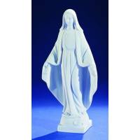 Miraculeuse - 27 cm - "marbre" blanc