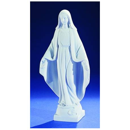 Miraculeuse - 27 cm - "marbre" blanc