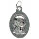 Médaille 19 mm Ov - Appar Lourdes - Email Bleu