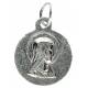 Médaille 14 mm - Appar Lourdes - Email Bleu