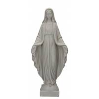 Miraculeuse - 35 cm - "Marbre" Blanc Antique