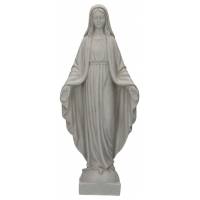 Miraculeuse - 42 cm - "Marbre" Blanc Antique
