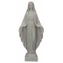 Miraculeuse - 42 cm - "Marbre" Blanc Antique