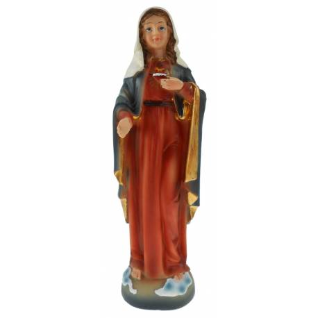 Statue 15 cm - Sacré Coeur de Marie