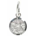 Medaille H Rita - 8 mm - Metaal + Rhodium 