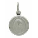 Medaille O.L.V. - 12 mm - Metaal + Rhodium 