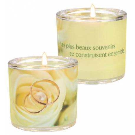 Verre+Chauffe-Plats 6 X 6.5 Les Plus Beaux Souvenirs