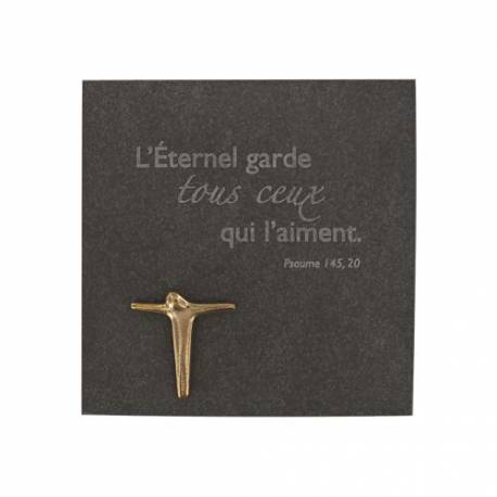 Ardoise 14.5 X 14.5 Cm L'eternel Garde...