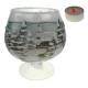 Photophore Blanc - H 12 Cm -