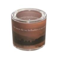 Verre+Chauffe-Plat 6 X 6.5 De Mens Die We Liefhadden...