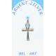 Croix Argent - 19 mm