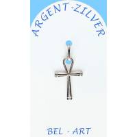 Croix Argent - 19 mm