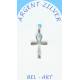 Croix Argent 18 Mm