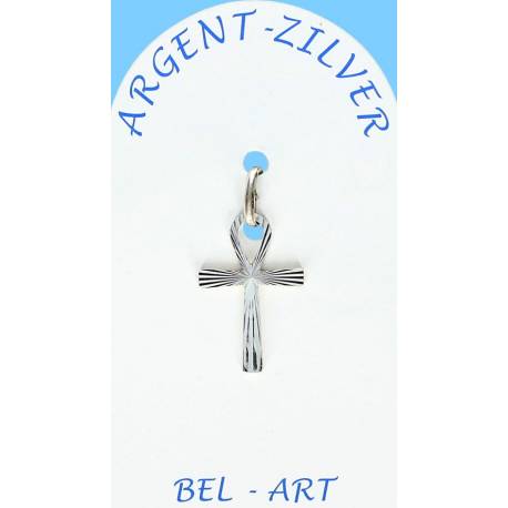 Croix Argent 18 Mm