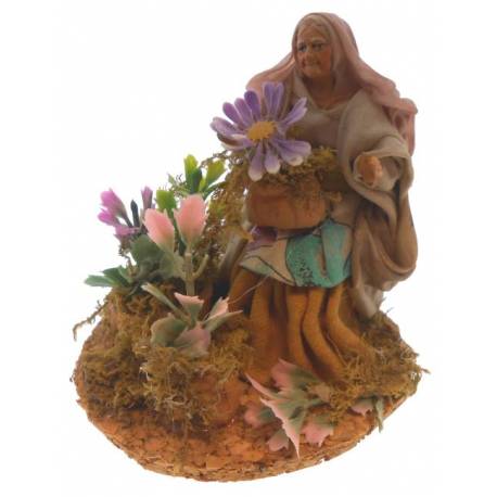 Santon Napolitain 08 Cm Fleuriste (2019)