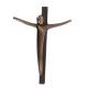 Croix Murale Bronze 11 Cm