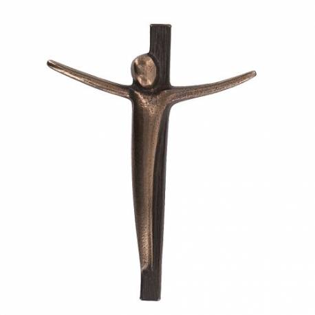 Croix Murale Bronze 11 Cm