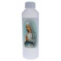 Fles 1/4 L - O.L.V. Banneux - Ht 16 cm - Diam 5 cm 