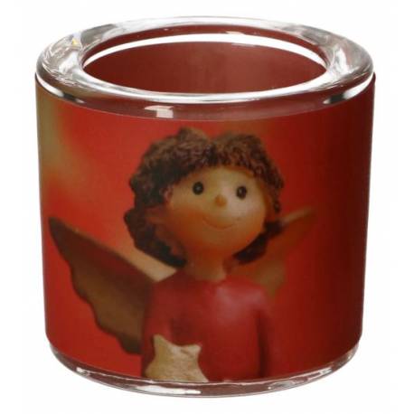 Verre+Chauffe-Plats 6 X 6.5 Ange