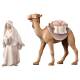 Chameau debout sans bagage : crèche de Noël en bois Komet 12 cm