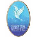 Cadre Bois Ovale 10 X 15 Cm Viens Esprit D'amour