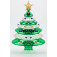 Sapin En Verre 26 Cm