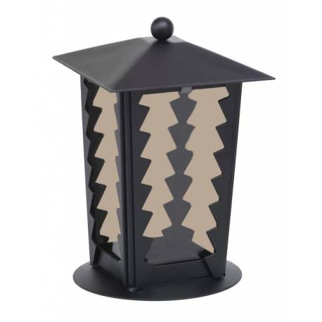 Lanterne 21 cm Noir