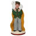 Santon Gateau 7 Cm Herder Met Schaap Op Schouders 