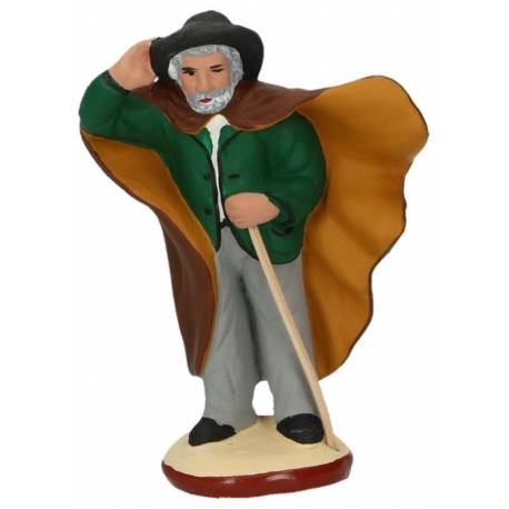 Santon Gateau 7 Cm Herder Met Cape 